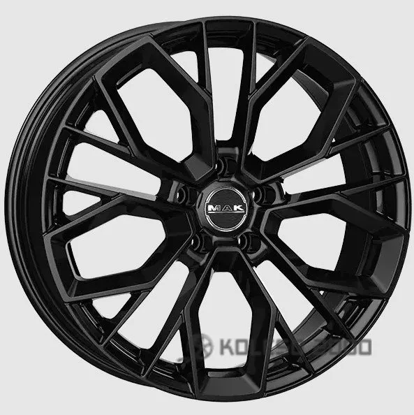 Mak STILO 8.5x20 5x112 ET45 DIA 76 Gloss Black Mak STILO 8.5x20 5x112 ET45 DIA 76 Gloss Black