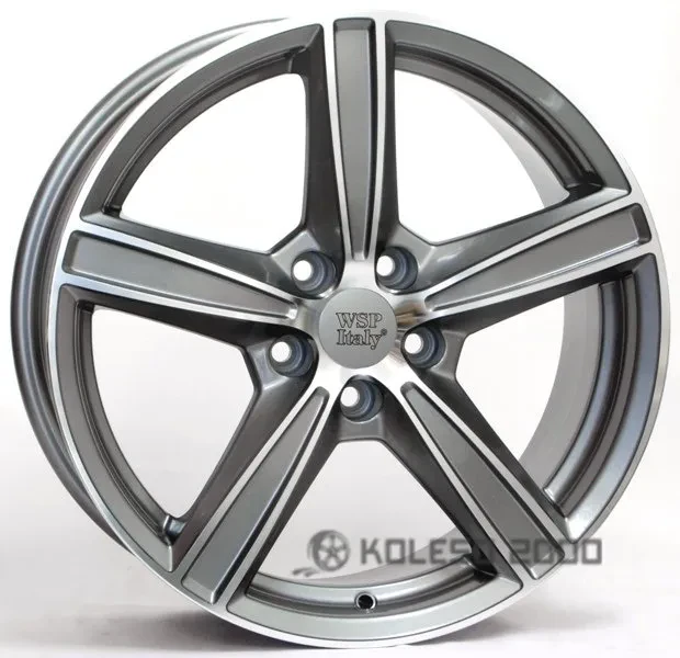 Wsp Italy Volvo W1254 Lima 8x19 5x108 ET49 DIA 67.1 ANTHRACITE POLISHED Wsp Italy Volvo W1254 Lima 8x19 5x108 ET49 DIA 67.1 ANTHRACITE POLISHED