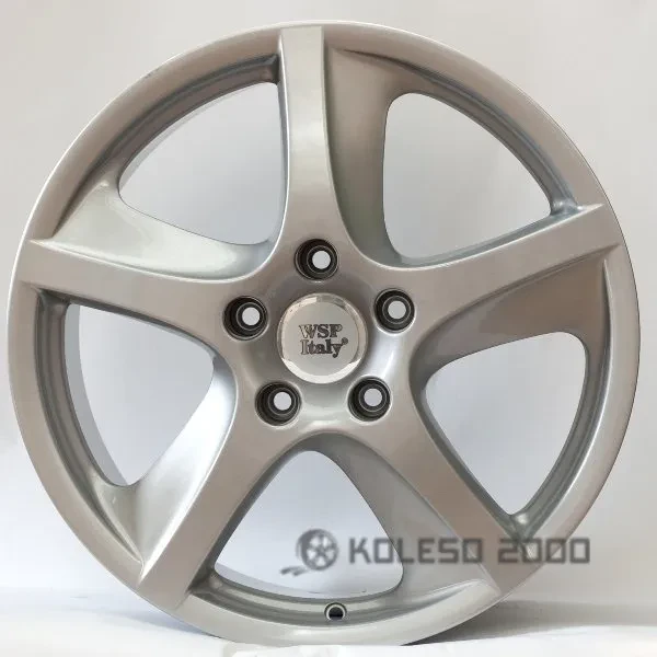 WSP Italy Porsche (W1006) Cayenne 10x22 5x130 ET50 DIA 71.6 silver WSP Italy Porsche (W1006) Cayenne 10x22 5x130 ET50 DIA 71.6 silver