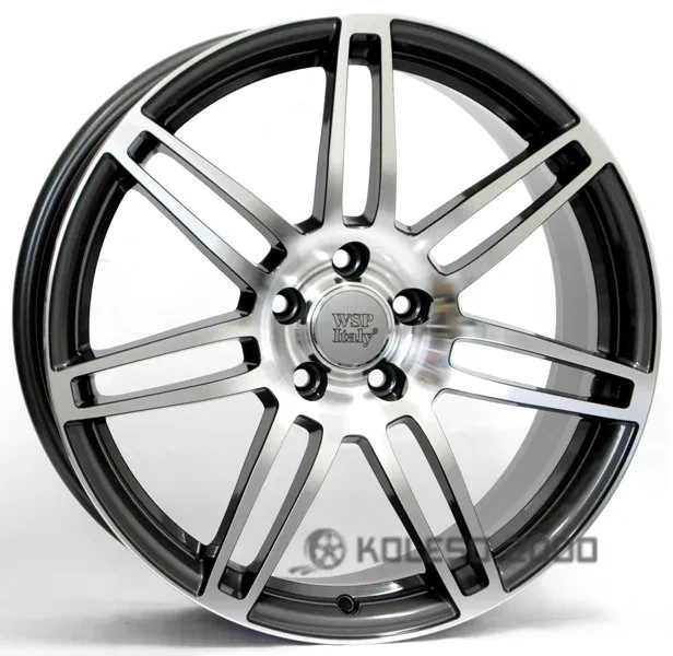 WSP Italy Audi (W557) S8 Cosma Two 8x18 5x112 ET30 DIA 66.6 антрацит полированный WSP Italy Audi (W557) S8 Cosma Two 8x18 5x112 ET30 DIA 66.6 антрацит полированный