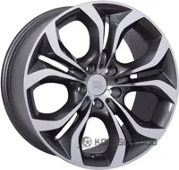 WSP Italy (BMW) W674 AURA 9x19 5x120 ET37 DIA 74.1 ANTHRACITE POLISHED