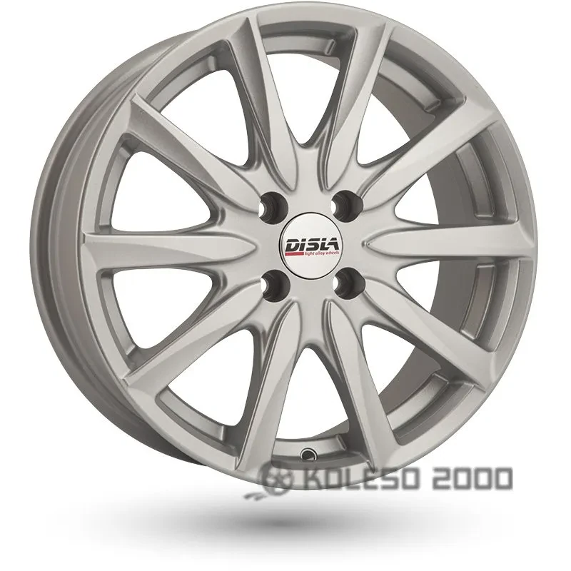 Disla Raptor 602 7x16 4x108 ET38 DIA 67.1 silver Disla Raptor 602 7x16 4x108 ET38 DIA 67.1 silver