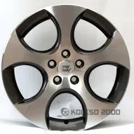 WSP Italy (VOLKSWAGEN) W444 CIPRUS 7x16 5x112 ET42 DIA 57.1 антрацит полированный
