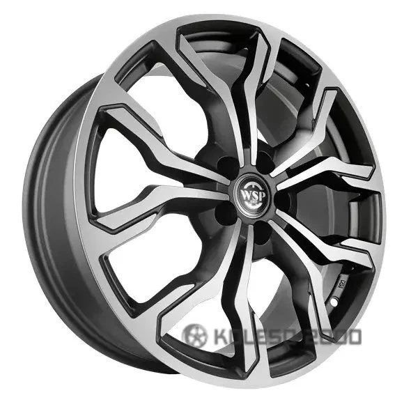 Wsp Italy WD002 7.5x18 5x112 ET35 DIA 57.1 MATT GM POLISHED Wsp Italy WD002 7.5x18 5x112 ET35 DIA 57.1 MATT GM POLISHED
