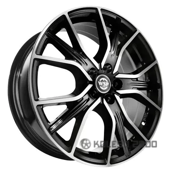 Wsp Italy WD004 7x18 5x114.3 ET35 DIA 60.1 GLOSSY BLACK POLISHED Wsp Italy WD004 7x18 5x114.3 ET35 DIA 60.1 GLOSSY BLACK POLISHED