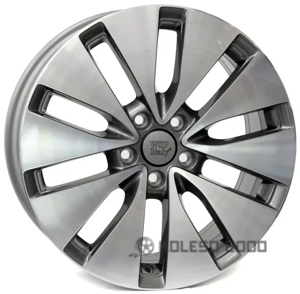WSP Italy Volkswagen (W461) Ermes 6.5x16 5x112 ET42 DIA 57.1 антрацит полированный WSP Italy Volkswagen (W461) Ermes 6.5x16 5x112 ET42 DIA 57.1 антрацит полированный