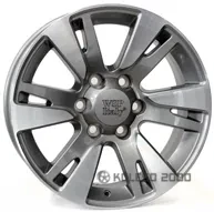 WSP Italy (TOYOTA) W1765 VENERE 9.5x20 6x139.7 ET20 DIA 106.1 антрацит полированный