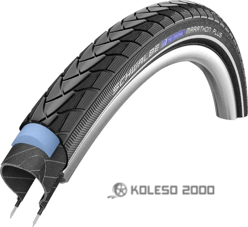 Покрышка 28x1.50 700x38C (40-622) Schwalbe MARATHON PLUS S-Guard Performance B/B+RT HS440 EC, 67EPI Покрышка 28x1.50 700x38C (40-622) Schwalbe MARATHON PLUS S-Guard Performance B/B+RT HS440 EC, 67EPI